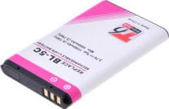 T6 power Baterie Nokia 6300, 6600, 5100, 1100, 3650, 6230, C1-01, C2-01, 1100mAh, 4,1Wh, Li-ion