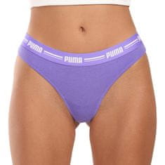 Puma 2PACK dámská tanga fialová (603034001 022) - velikost S