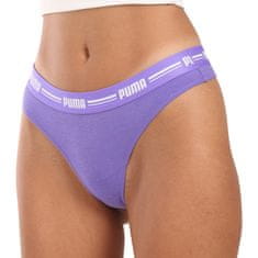 Puma 2PACK dámská tanga fialová (603034001 022) - velikost S