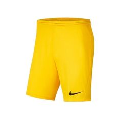 Nike Kalhoty na trenínk žluté 163 - 167 cm/S JR Park Iii Knit