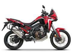 SHAD Kompletní sada černých hliníkových kufrů SHAD TERRA BLACK , 48L topcase 36L/47L boční kufry, včetně montážní sady a plotny SHAD HONDA CRF 1100 Africa Twin 2H843866