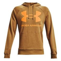 Under Armour Mikina hnědá 173 - 177 cm/S Rival Fleece Big Logo Hoodie