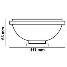 LUMILED 10x LED žárovka 12V AR111 G53 15W = 100W 1521lm 3000K Teplá biela 38°