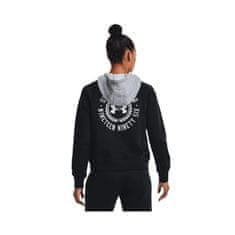 Under Armour Mikina černá 183 - 188 cm/XXL Rival Fleece CB Hoodie