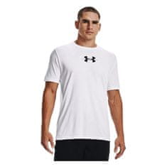 Under Armour Tričko na trenínk bílé XL Repeat SS