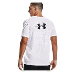 Under Armour Tričko na trenínk bílé XL Repeat SS