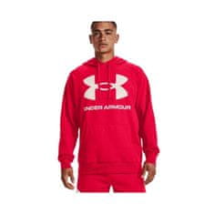 Under Armour Mikina červená 188 - 192 cm/XL Rival Fleece Big Logo HD