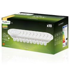 LUMILED 10x LED žárovka ES111 GU10 15W = 100W 1521lm 3000K Teplá biela 38°