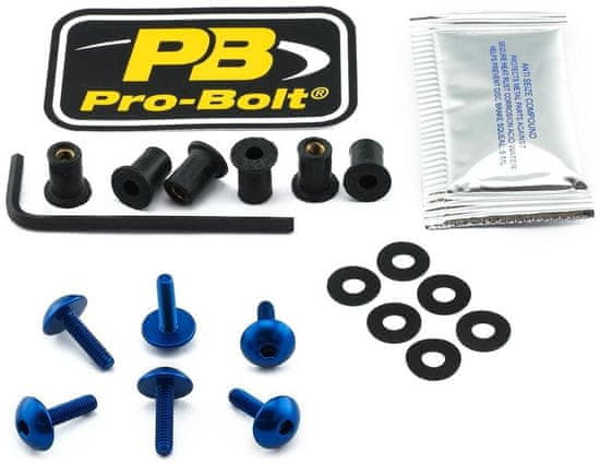 PRO BOLT SCR KIT SCREEN 6 BLK SK061BK