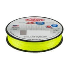 Berkley Berkley pletená šňůra X9 Fluro Zelená 150m 0,06mm