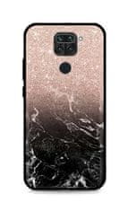 TopQ Kryt LUXURY Xiaomi Redmi Note 9 pevný Sparkling Marble 49977