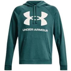 Under Armour Mikina zelená 188 - 192 cm/XL Rival Fleece