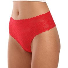 Julimex Dámské kalhotky červené (Bellie Maxi-red) - velikost M