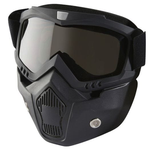 Nox brýle s maskou URNA (tmavé plexi), NOX SWAT MASK FUME