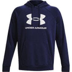 Under Armour Mikina tmavomodrá 183 - 187 cm/L Rival Fleece Logo