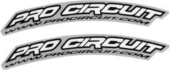 Pro Circuit FRT FNDR OBTISK WWW.-WHT DC0010