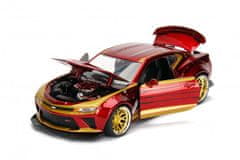 Jada Toys JADA Iron Man Chevrolet Camaro SS 2016 1:24 + figurka Iron man