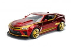 Jada Toys JADA Iron Man Chevrolet Camaro SS 2016 1:24 + figurka Iron man