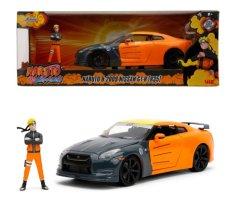 Jada Toys JADA Nissan GT-R Naruto 2009 Měřítko 1:24 + figurka Naruto