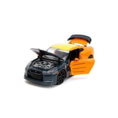 Jada Toys JADA Nissan GT-R Naruto 2009 Měřítko 1:24 + figurka Naruto