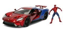 Jada Toys JADA Spider-Man Ford GT 2017 1:24 + figurka Spiderman