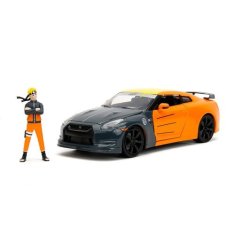 Jada Toys JADA Nissan GT-R Naruto 2009 Měřítko 1:24 + figurka Naruto