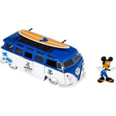 Jada Toys JADA Volkswagen T1 Mickey Mouse 1:24 + figurka Mickey Mouse