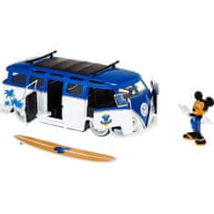 Jada Toys JADA Volkswagen T1 Mickey Mouse 1:24 + figurka Mickey Mouse