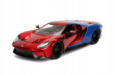 Jada Toys JADA Spider-Man Ford GT 2017 1:24 + figurka Spiderman