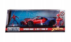 Jada Toys JADA Spider-Man Ford GT 2017 1:24 + figurka Spiderman