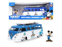 Jada Toys JADA Volkswagen T1 Mickey Mouse 1:24 + figurka Mickey Mouse