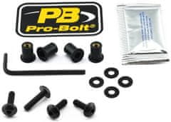 PRO BOLT SCR KIT SCREEN 4 BLK SK405BK