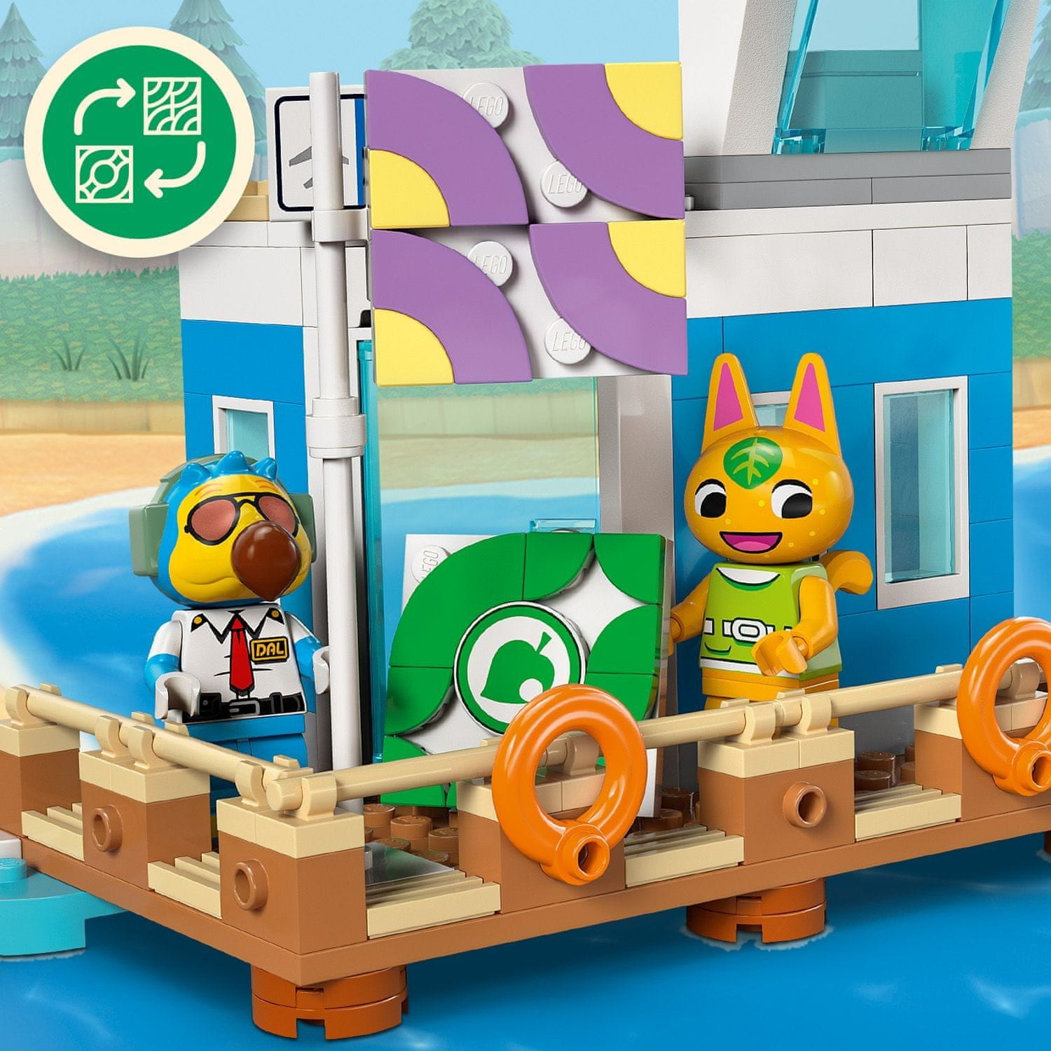 LEGO Animal Crossing 77051 Let s Dodo Airlines