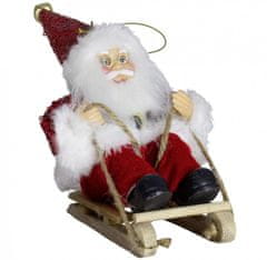 Dům Vánoc Ozdoba na stromeček Santa 18 cm