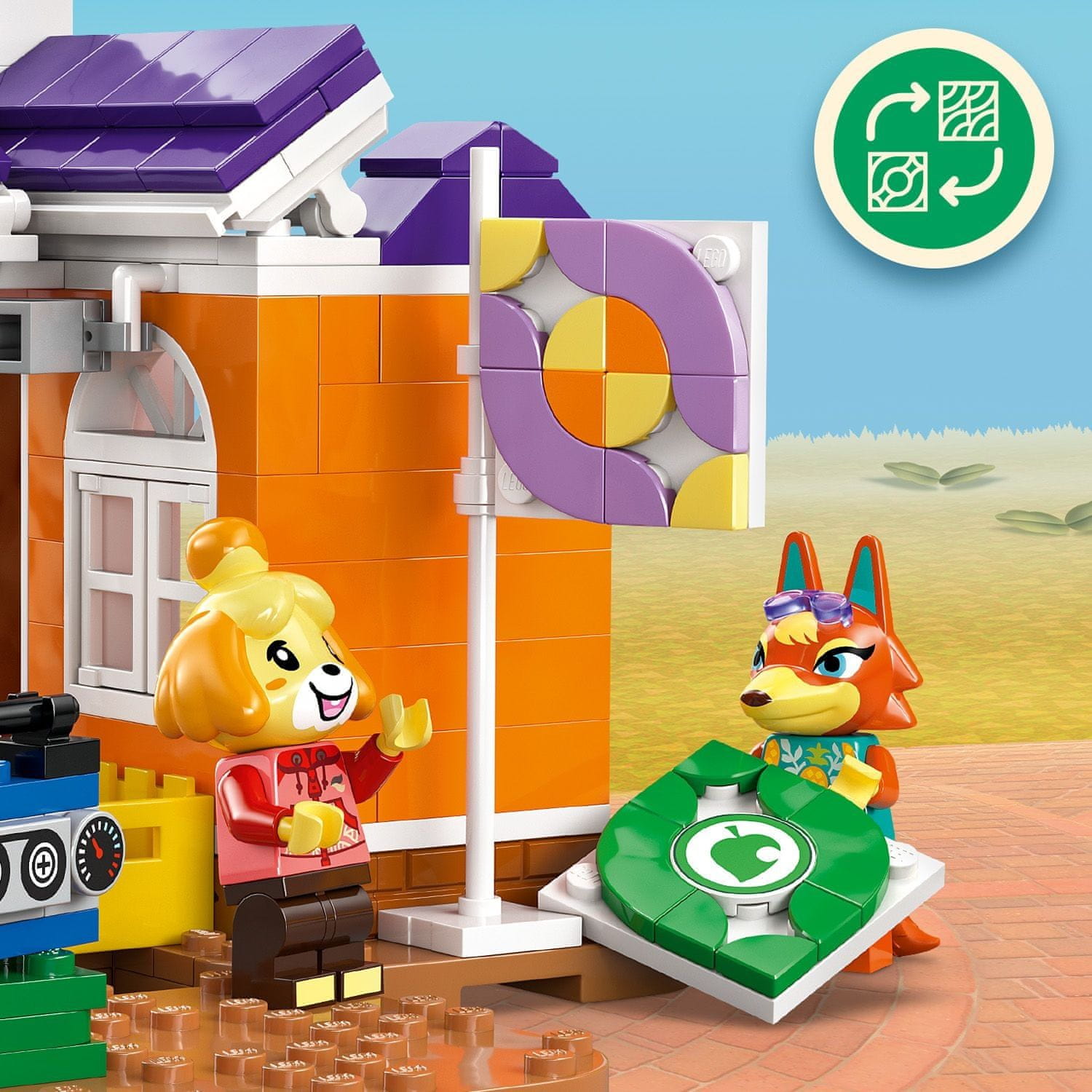 LEGO Animal Crossing 77052 K.K. a koncert na náměstí