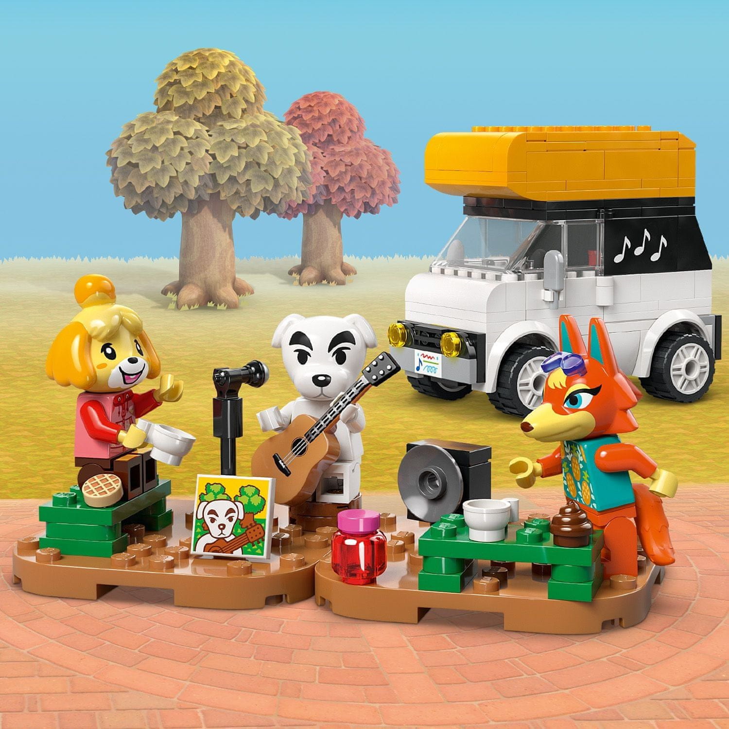 LEGO Animal Crossing 77052 K.K. a koncert na náměstí