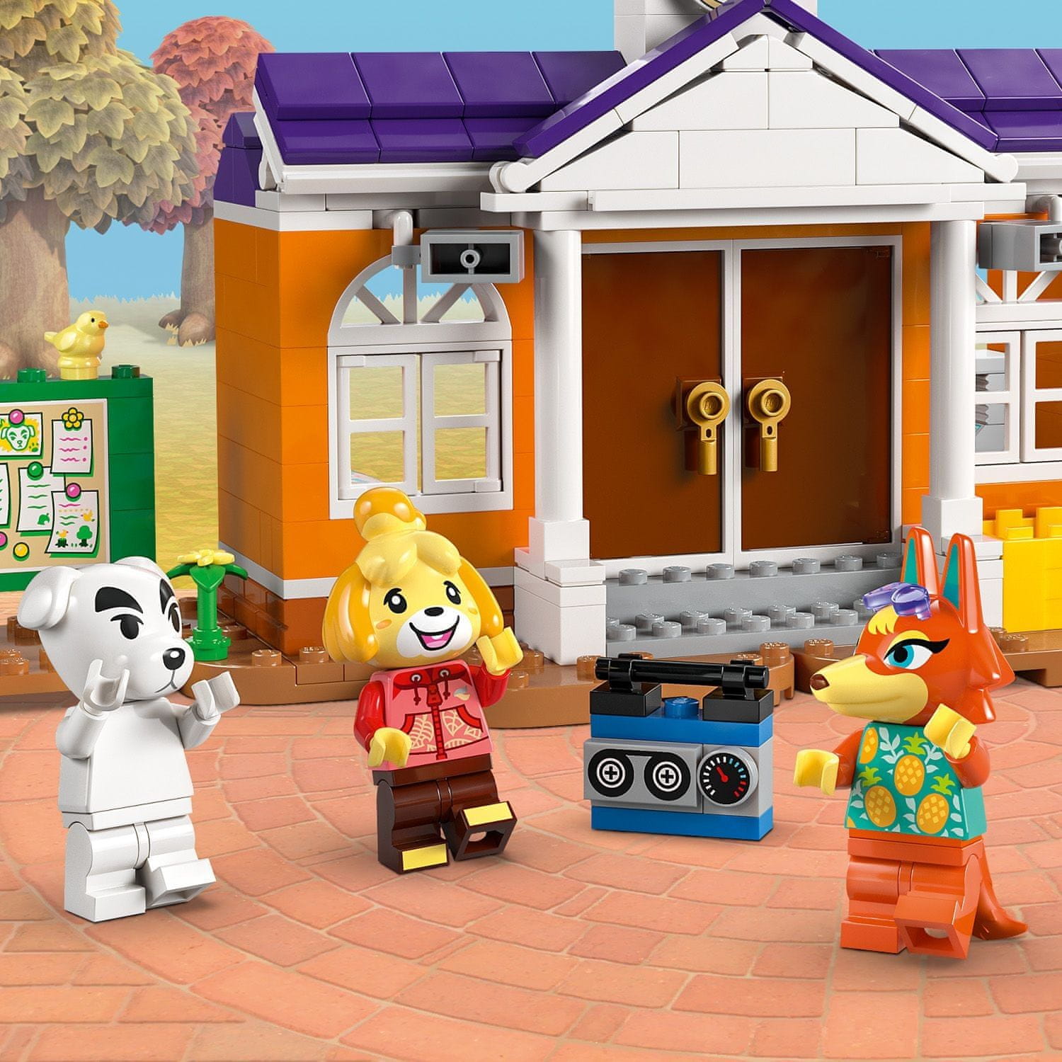 LEGO Animal Crossing 77052 K.K. a koncert na náměstí