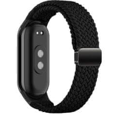 Tech-protect Nylonmag řemínek na Xiaomi Smart Band 8 / 9 / NFC, black