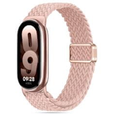 Tech-protect Nylonmag řemínek na Xiaomi Smart Band 8 / 9 / NFC, dusty rose