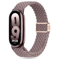 Tech-protect Nylonmag řemínek na Xiaomi Smart Band 8 / 9 / NFC, lilac mist