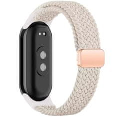 Tech-protect Nylonmag řemínek na Xiaomi Smart Band 8 / 9 / NFC, starlight