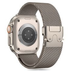 Tech-protect Milano řemínek na Apple Watch 44/45/46/49mm, titanium