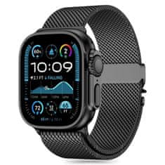 Tech-protect Milano řemínek na Apple Watch 45/45/46/49mm, black