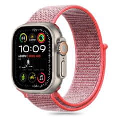 Tech-protect Nylon řemínek na Apple Watch 40/41/42mm, hot pink