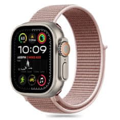 Tech-protect Nylon řemínek na Apple Watch 40/41/42mm, dusty rose