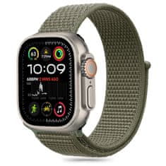 Tech-protect Nylon řemínek na Apple Watch 44/45/46/49mm, cargo khaki