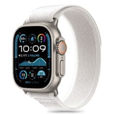 Tech-protect Nylon Stripe řemínek na Apple Watch 44/45/46/49mm, crayon grey