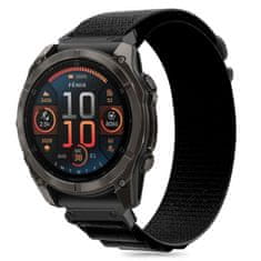 Tech-protect Nylon Pro řemínek na Garmin Fenix 5x / 5x Plus / 6x / 6x Pro / 7x / 8 51mm, black