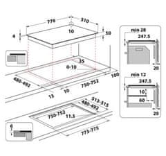 Whirlpool Indukční varná deska WF S0377 NE/IXL