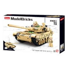 Sluban Model Bricks M38-B0790 Hlavní Bitevní tank Typ 99A